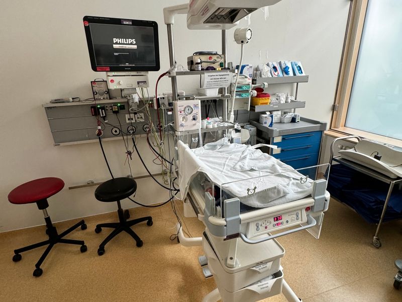 Medizintechnik nach dem Umzug einer Klinikstation wieder aufgebaut